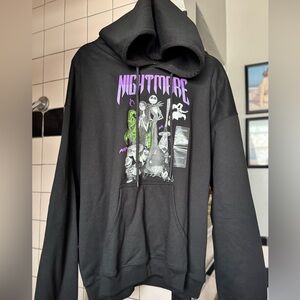 Black and Purple Nightmare before Christmas Hoodie from Cracker Barrel